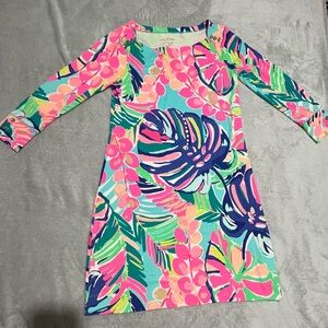 NWOT: Lilly Pulitzer UPF 50+ Sophie Dress Size S Exotic Garden